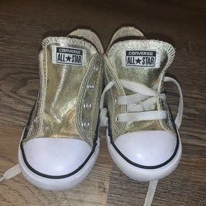 Toddler Converse Chuck Taylor All Star Lo Sneaker  Gold